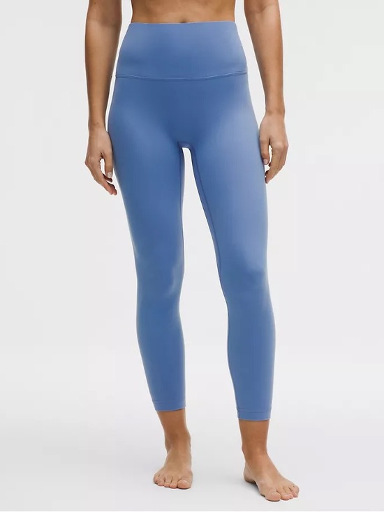lululemon athletica Pants - lululemon athletica High-Rise Full-Length Leggings in Dusty Blue